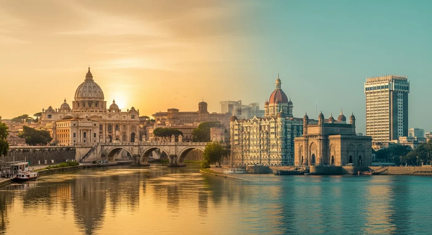 Italian Republic cityscape