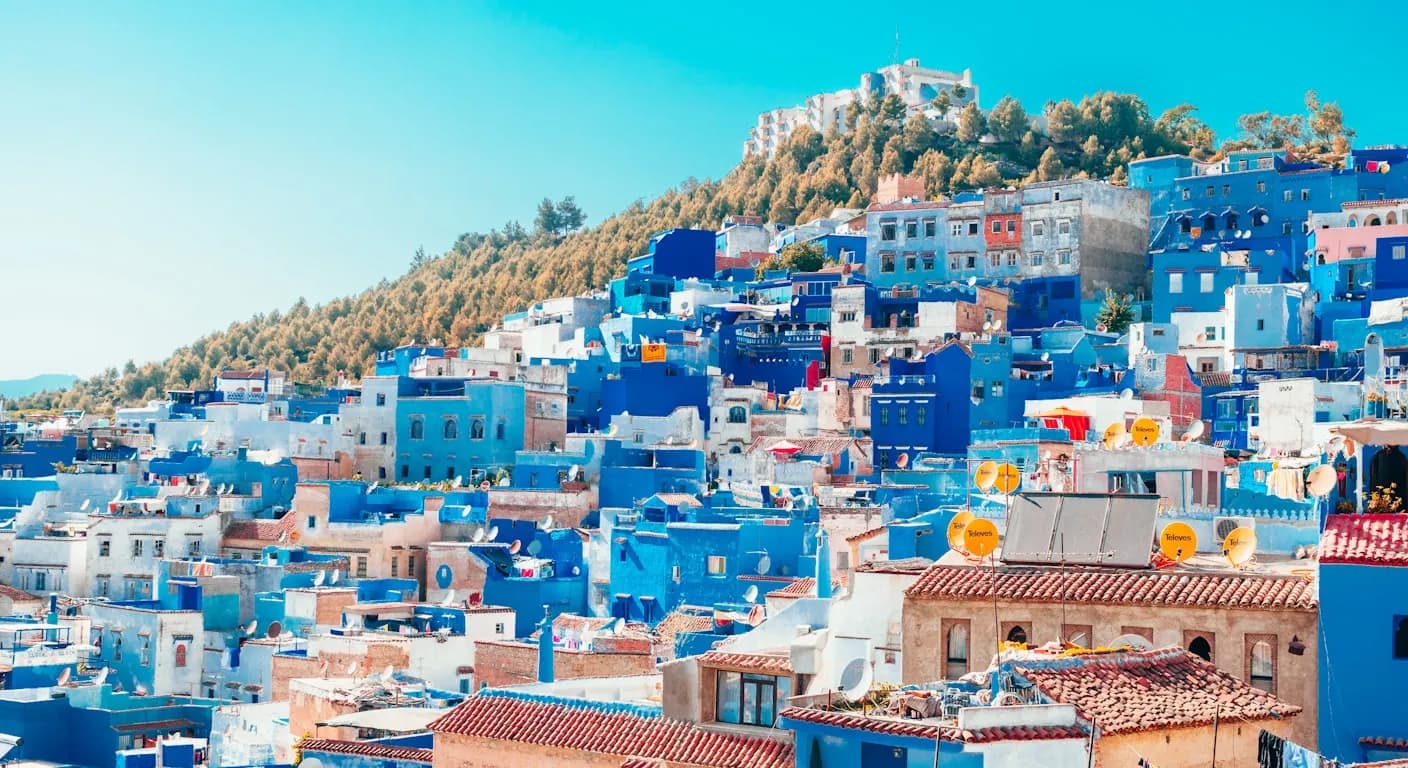 Morocco skyline