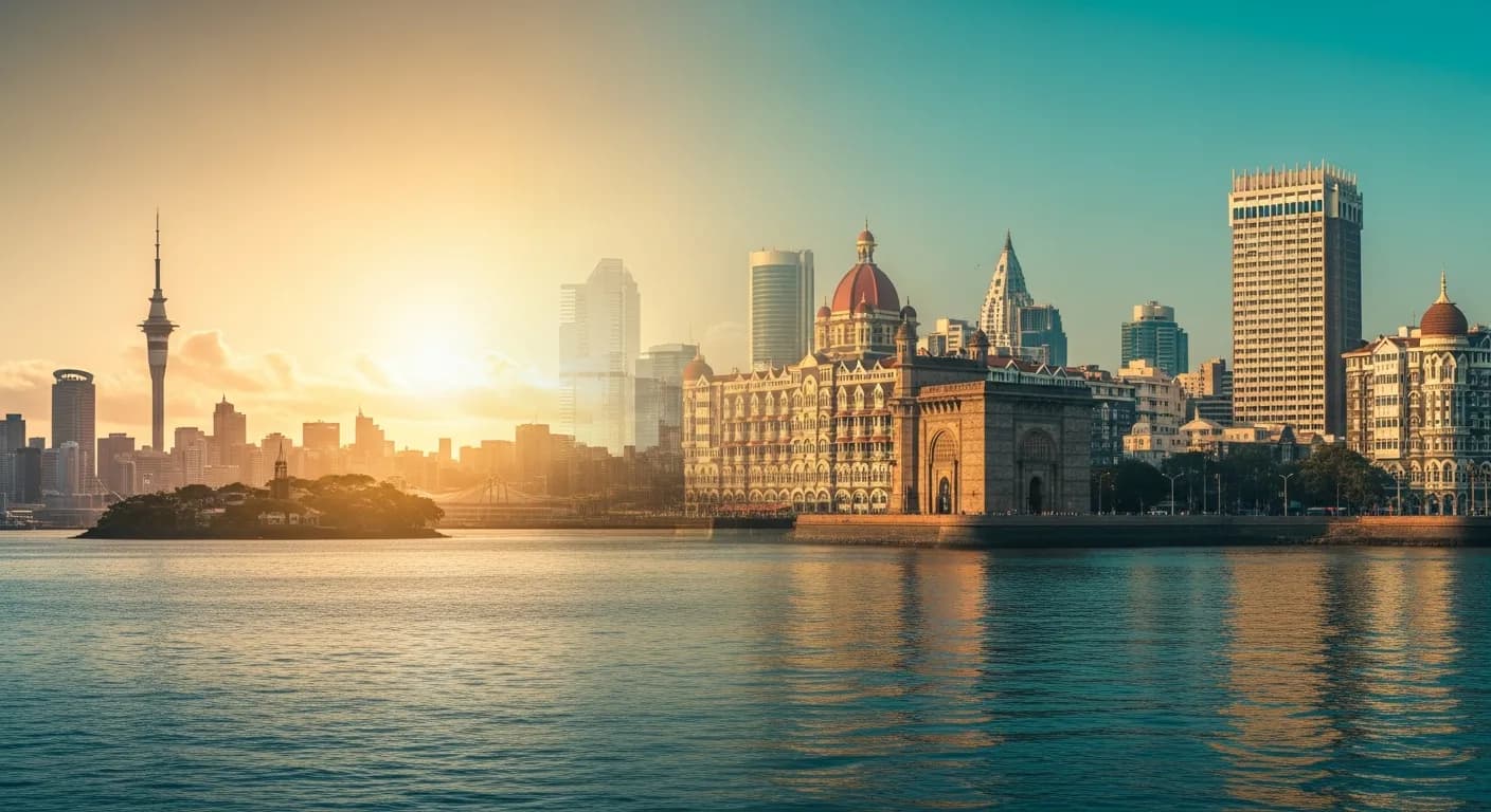 New Zealand cityscape