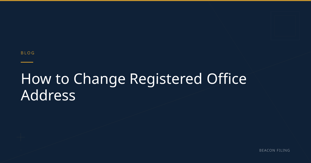 Change Registered Office Address India | Beacon Filing
