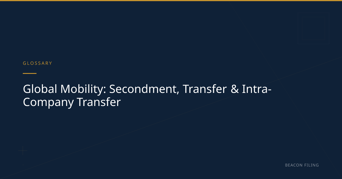 Global Mobility India — Secondment, ICT & PE Risk | Beacon Filing